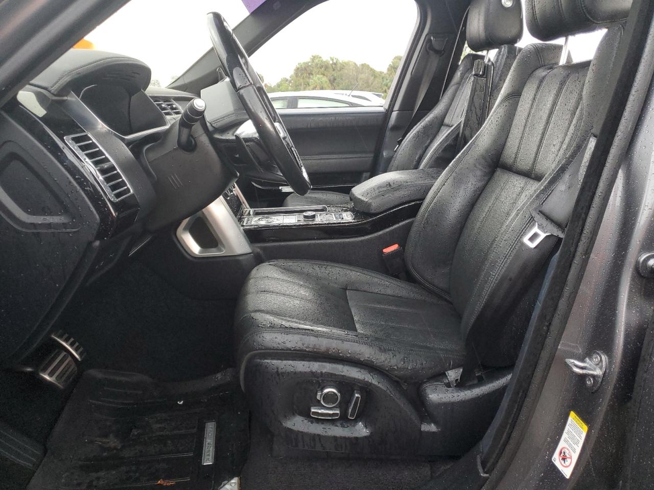 2017 Land Rover Range Rover VIN SALGS5FE5HA349145 Copart auction photo, water/flood damage thumbnail 7