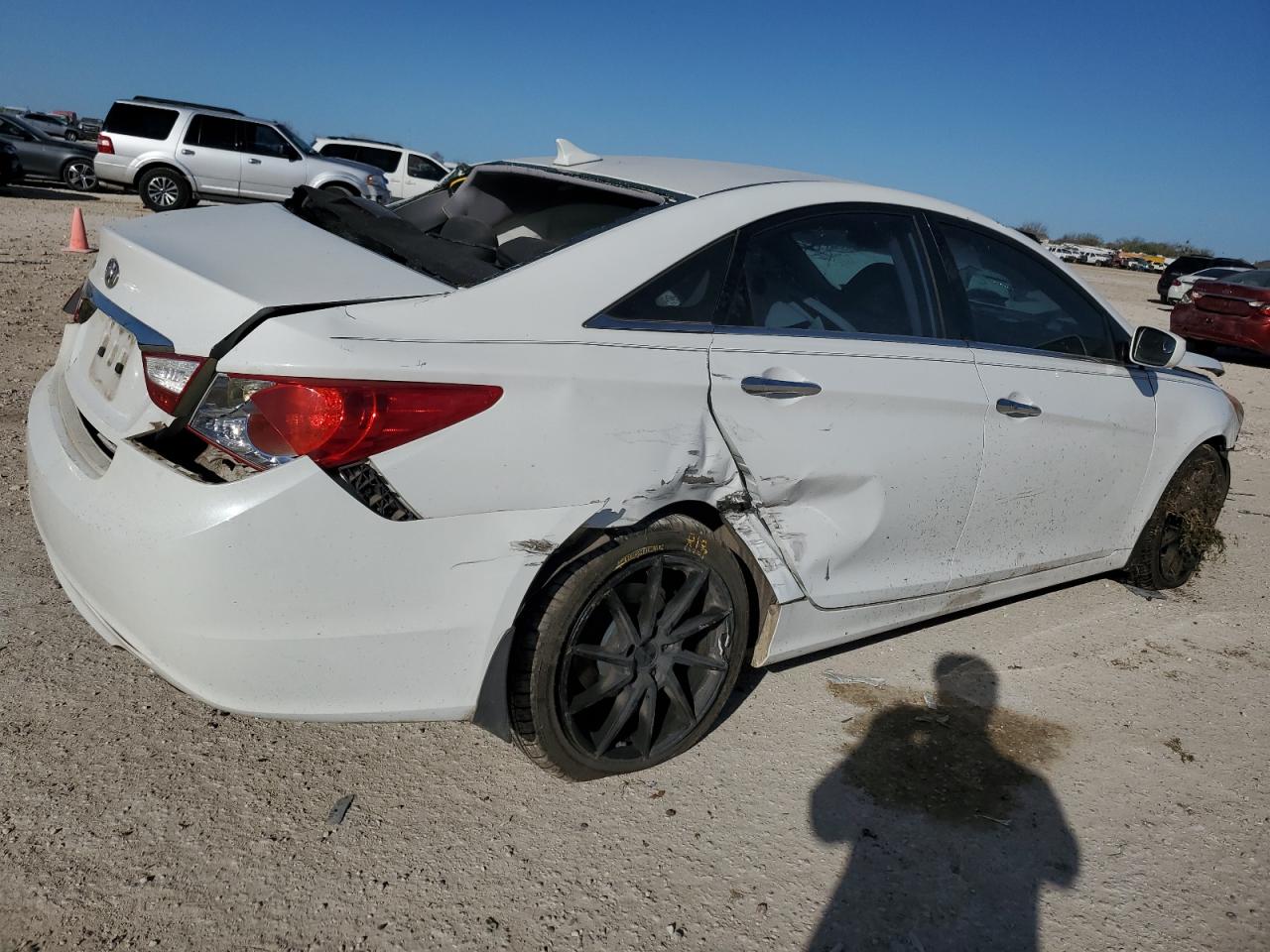 2011 Hyundai Sonata VIN 5NPEC4AC2BH217990 Copart auction photo, all over / mechanical damage thumbnail 3