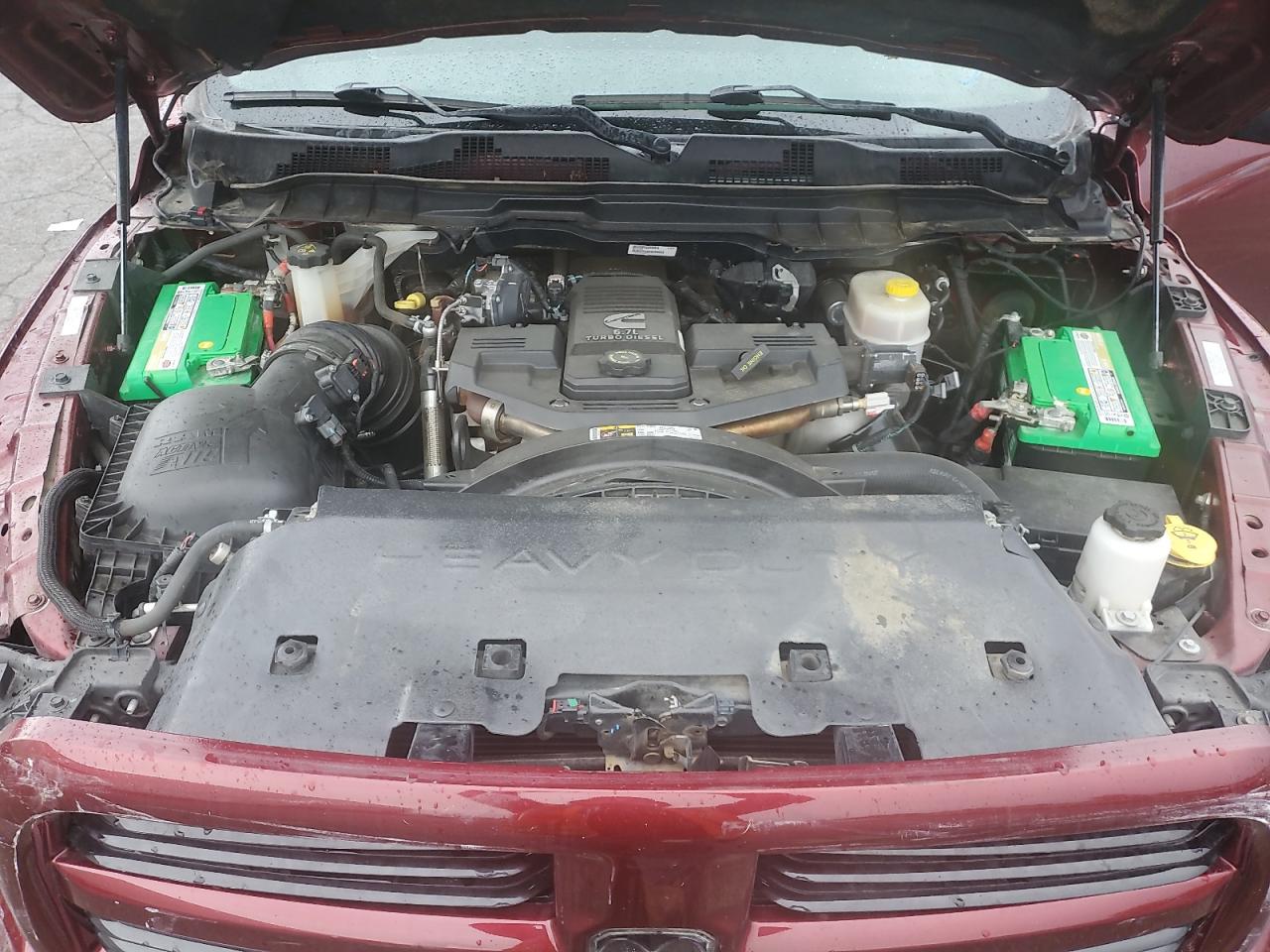 2017 RAM 2500 VIN 3C6UR5ML1HG685746 Copart auction photo, front end / rollover damage thumbnail 11