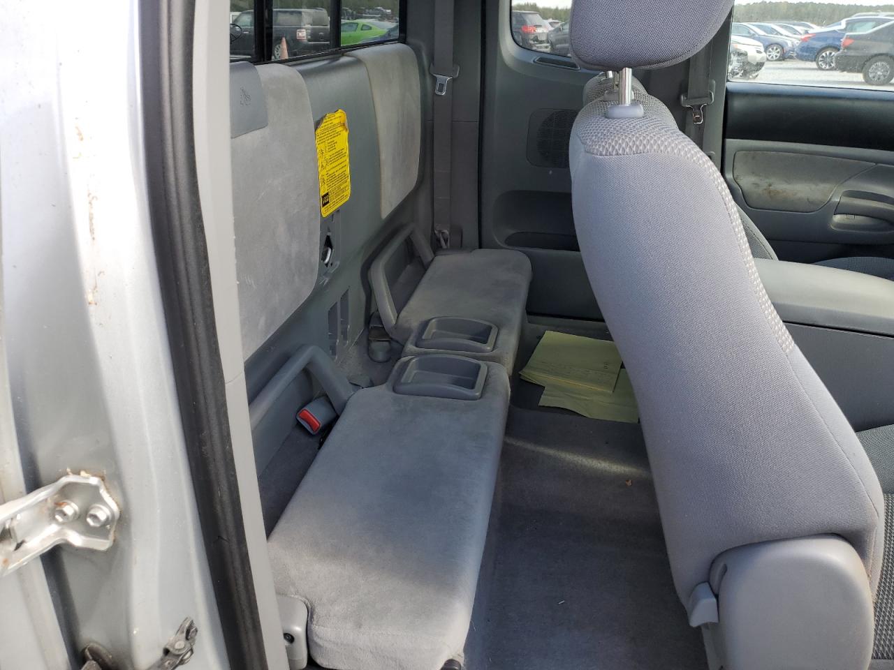 2007 Toyota Tacoma VIN 5TEUX42N07Z406352 Copart auction photo, top/roof damage thumbnail 10