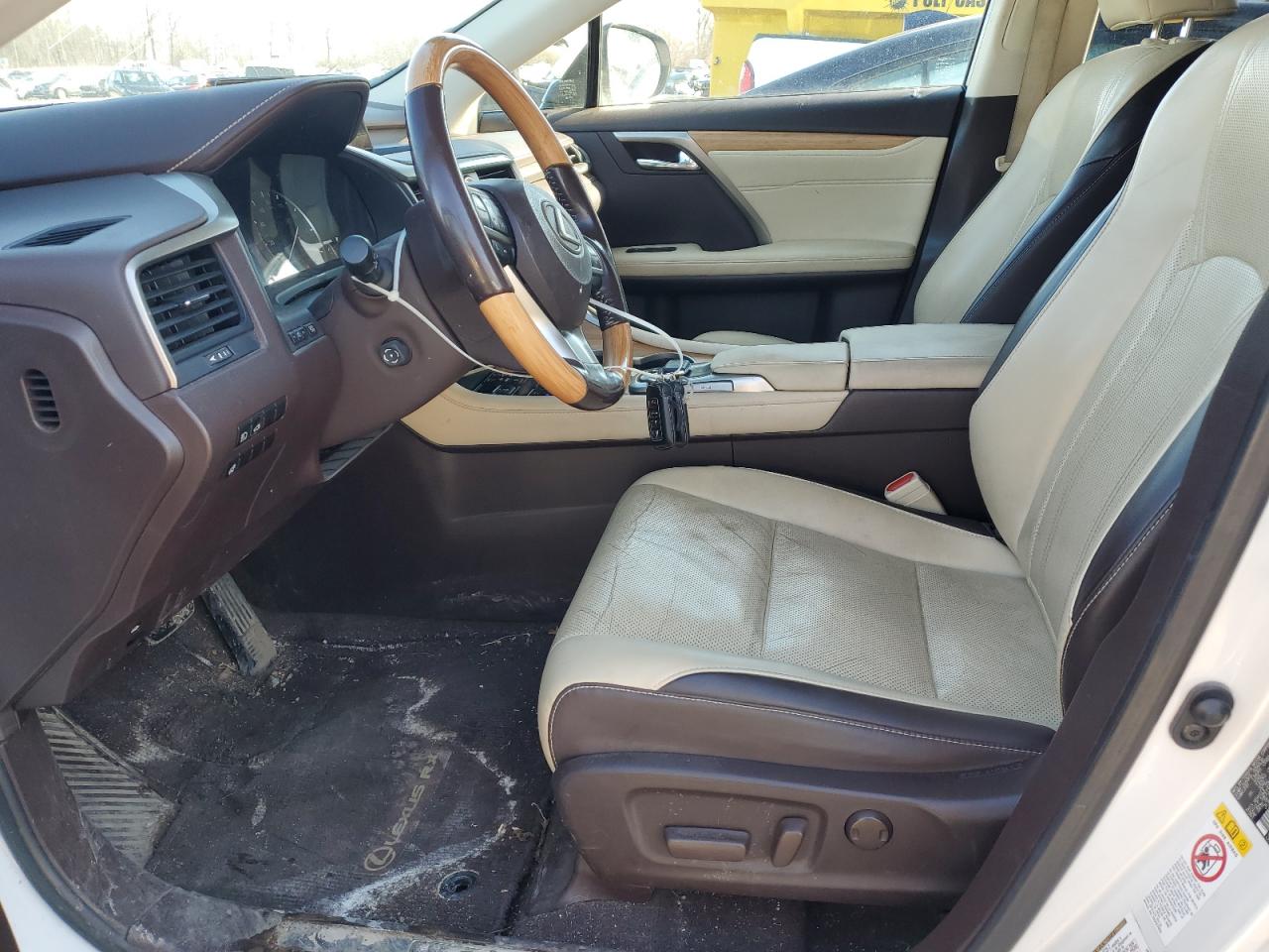 2016 Lexus RX VIN JTJBZMCA8G2011947 Copart auction photo, front end / minor dent/scratches damage thumbnail 7