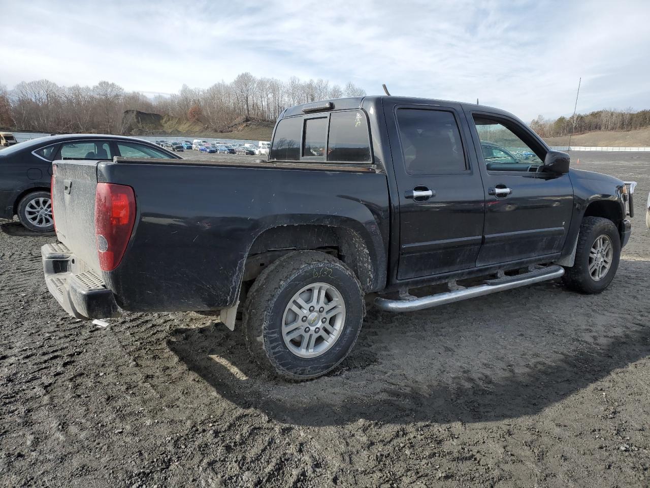 2009 Chevrolet Colorado VIN 1GCDT13E198119227 Copart auction photo, side / minor dent/scratches damage thumbnail 3