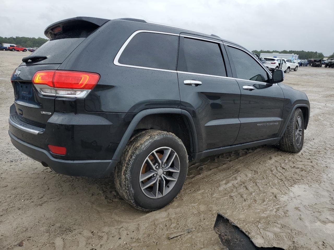 2017 Jeep Grand Cherokee VIN 1C4RJFBG2HC834850 Copart auction photo, all over damage thumbnail 3