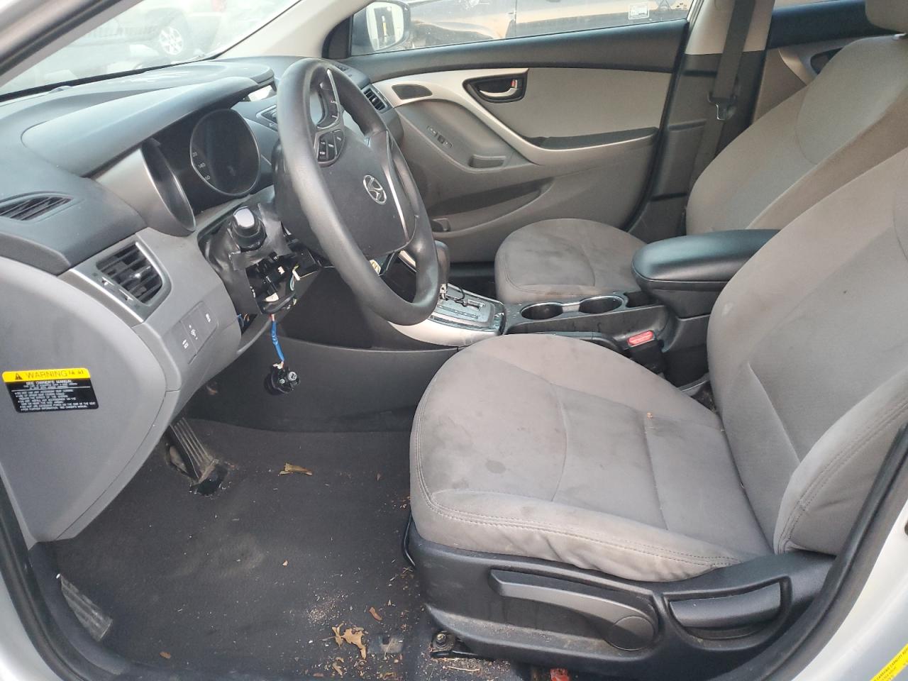 2013 Hyundai Elantra VIN 5NPDH4AE9DH212075 Copart auction photo, vandalism / rear end damage thumbnail 7