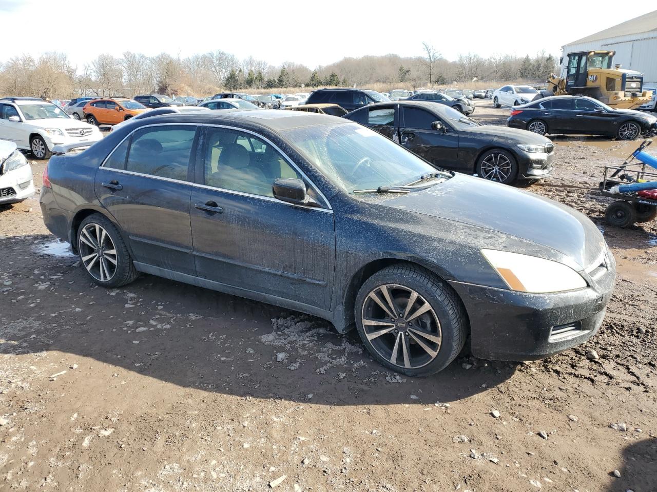2006 Honda Accord VIN 1HGCM66336A052099 Copart auction photo, front end damage thumbnail 4