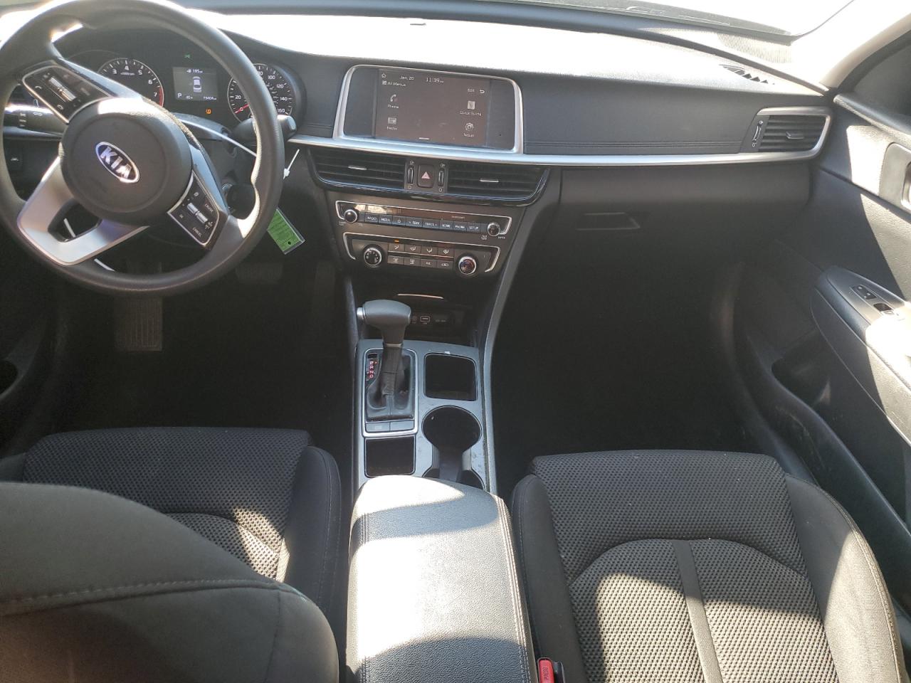 2019 KIA Optima VIN 5XXGT4L33KG304878 Copart auction photo, front end / side damage thumbnail 8