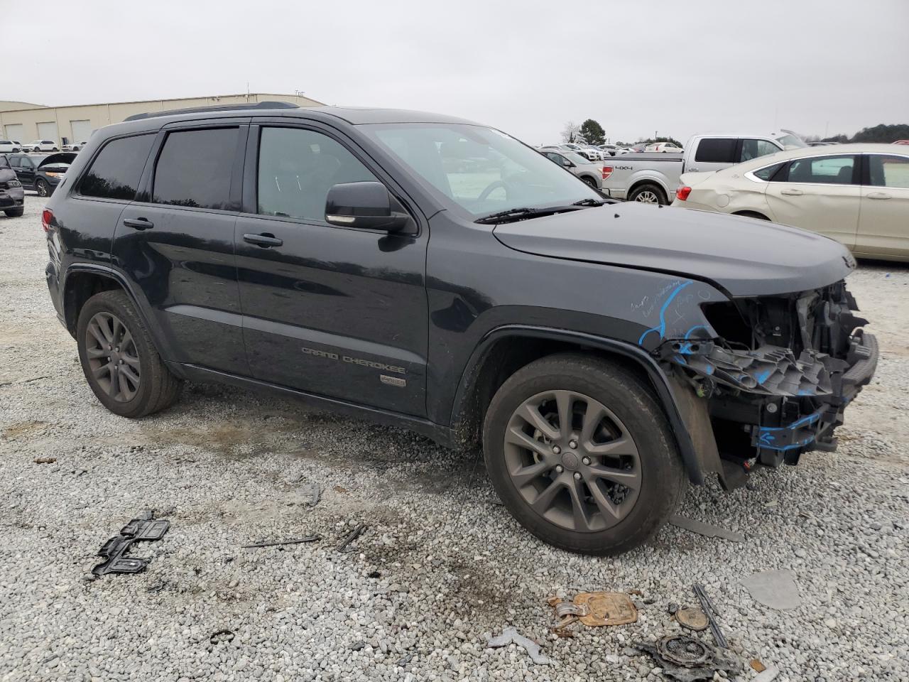 2016 Jeep Grand Cherokee VIN 1C4RJEBG4GC358738 Copart auction photo, front end damage thumbnail 4