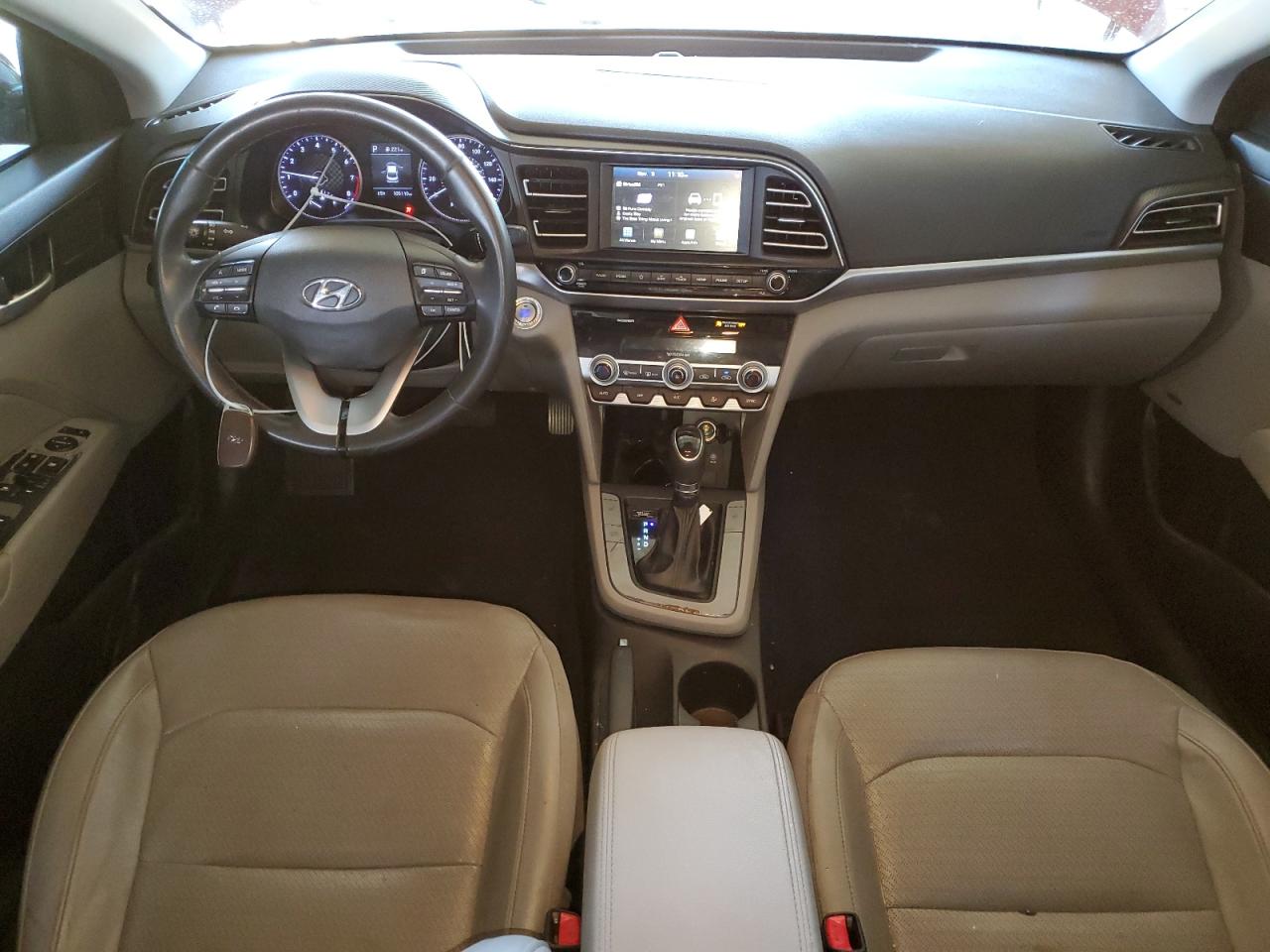 2020 Hyundai Elantra VIN 5NPD84LF2LH605114 Copart auction photo, side damage thumbnail 8