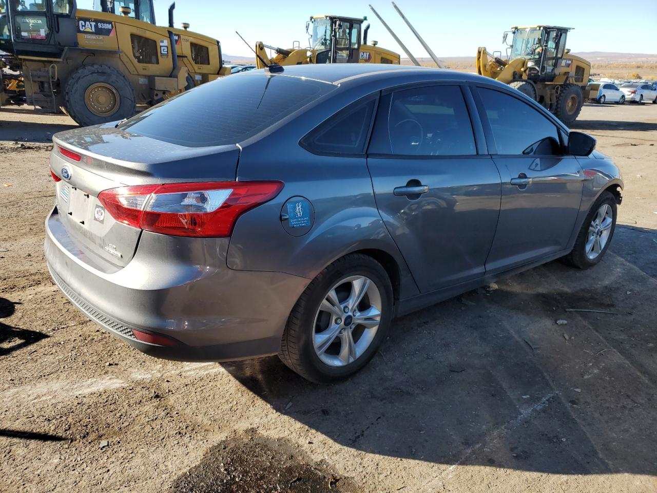 2014 Ford Focus VIN 1FADP3F29EL321246 Copart auction photo, front end damage thumbnail 3