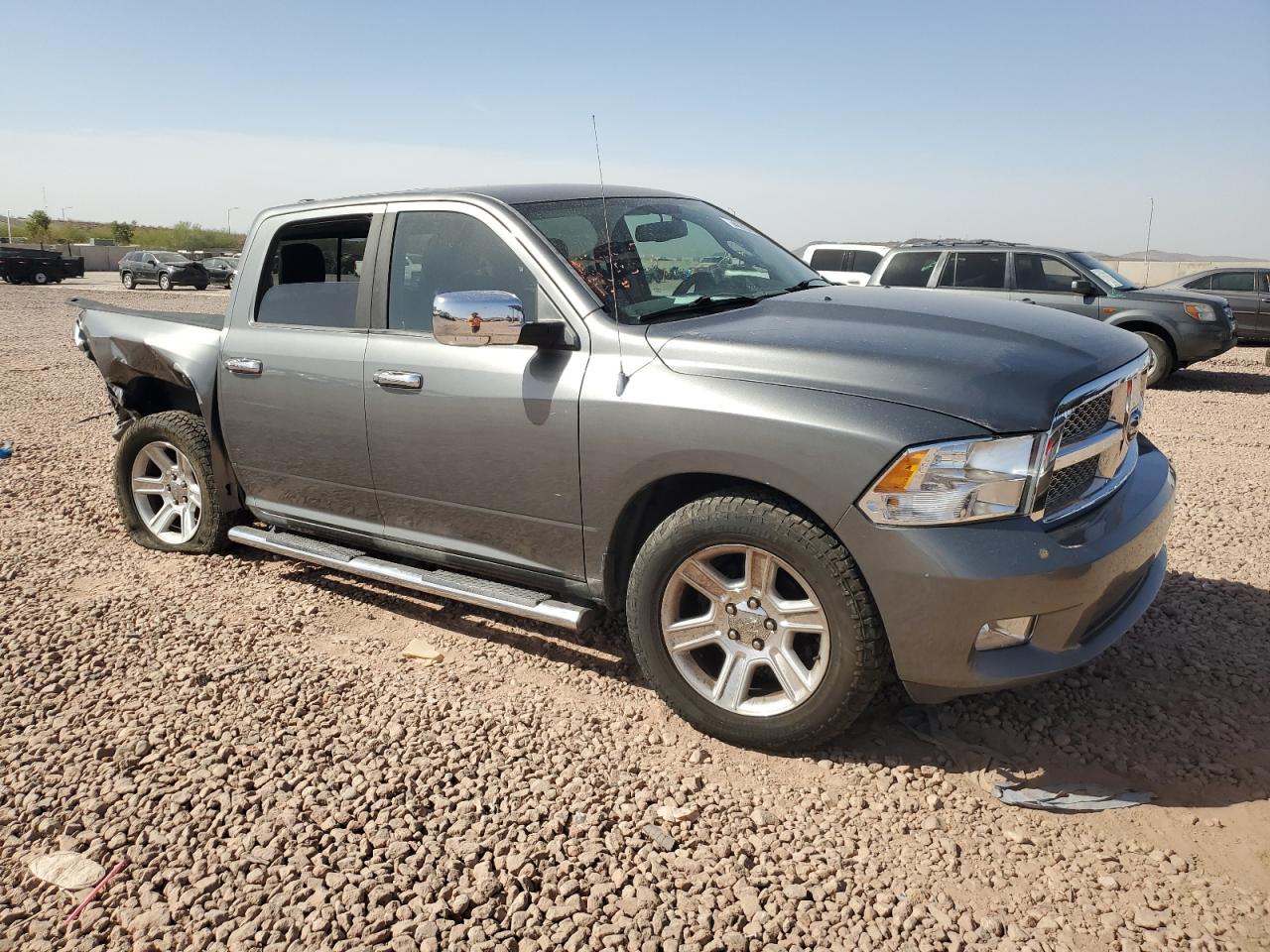 2012 Dodge RAM VIN 1C6RD7PT1CS329388 Copart auction photo, rear end / side damage thumbnail 4