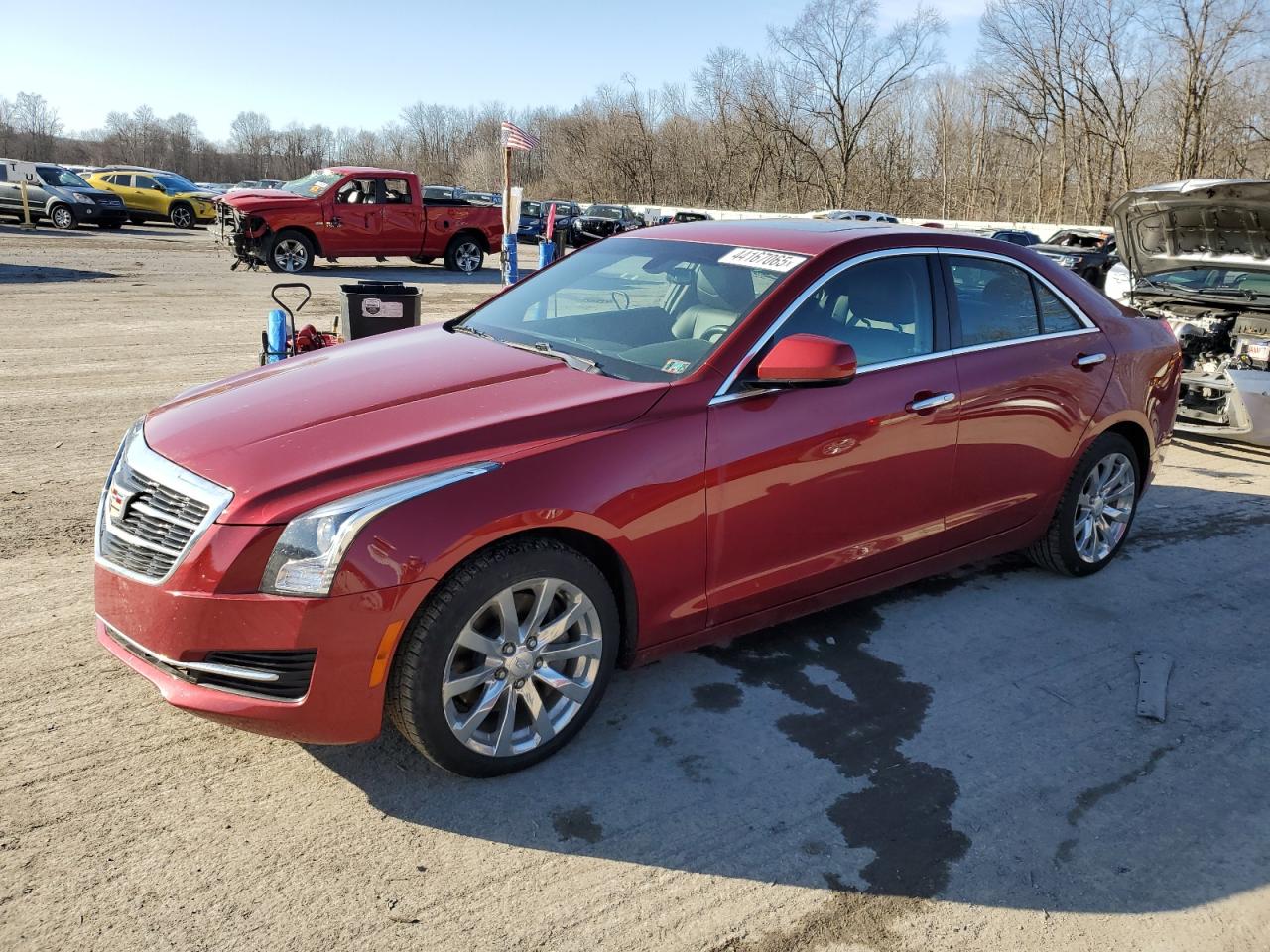2017 Cadillac ATS VIN 1G6AG5RX1H0140425