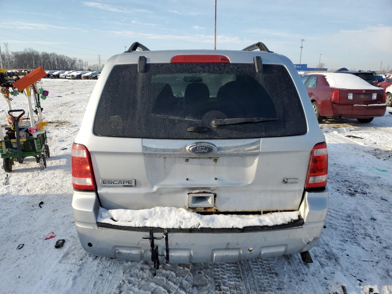 2012 Ford Escape VIN 1FMCU9EG6CKA00150 Copart auction photo, rear end damage thumbnail 6