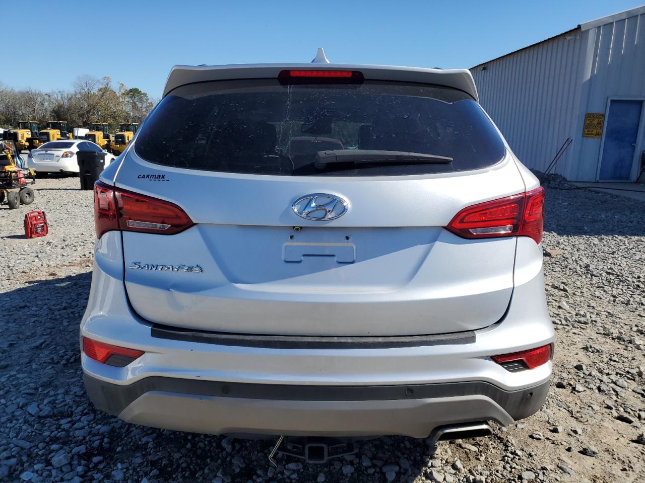 2017 Hyundai Santa Fe VIN 5XYZU3LB9HG500139 Copart auction photo, side damage thumbnail 6