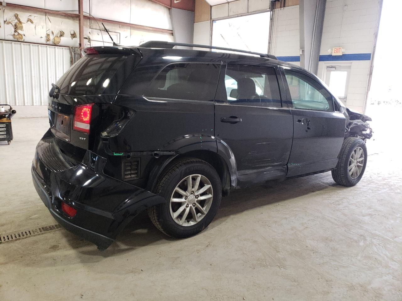 2017 Dodge Journey VIN 3C4PDDBG5HT526126 Copart auction photo, front end / side damage thumbnail 3