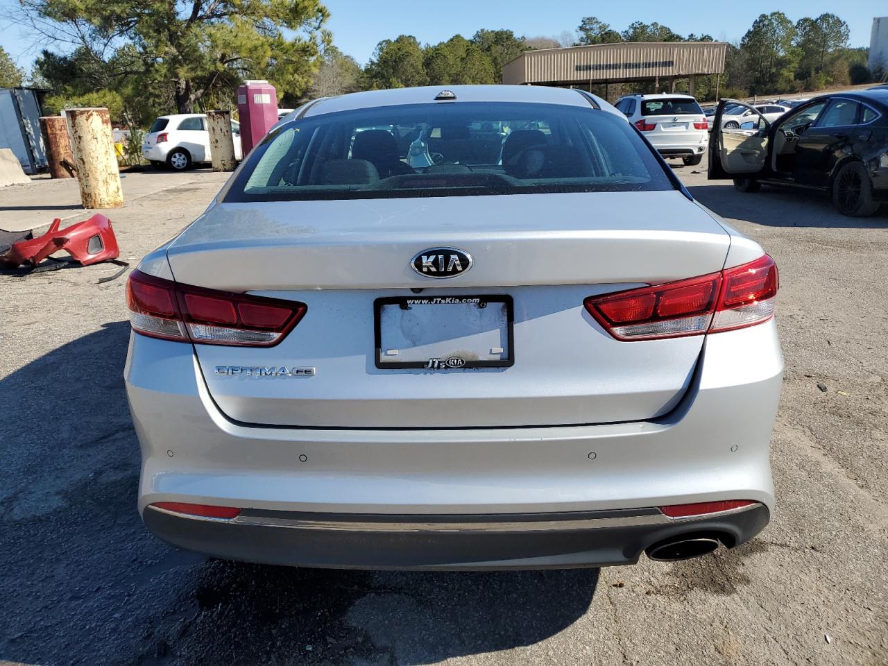 2016 KIA Optima VIN 5XXGT4L39GG074772 Copart auction photo, all over damage thumbnail 6