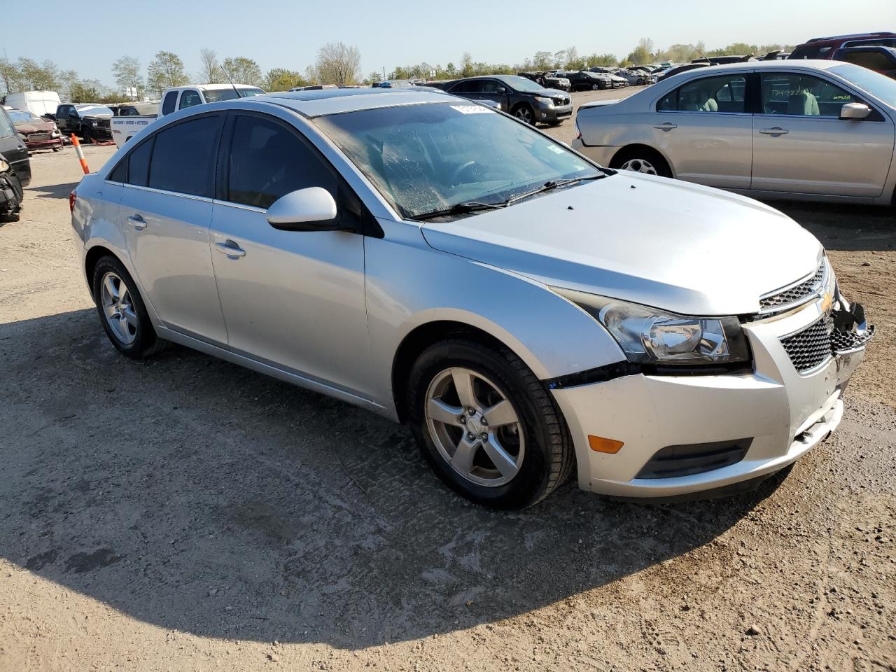 2011 Chevrolet Cruze VIN 1G1PG5S9XB7154849 Copart auction photo, front end damage thumbnail 4