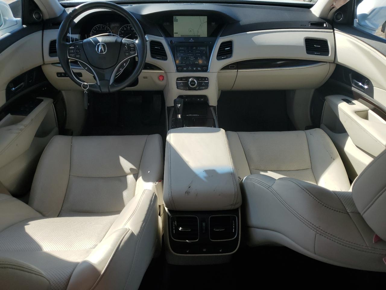 2016 Acura RLX VIN JH4KC1F94GC001767 Copart auction photo, rear end / side damage thumbnail 8