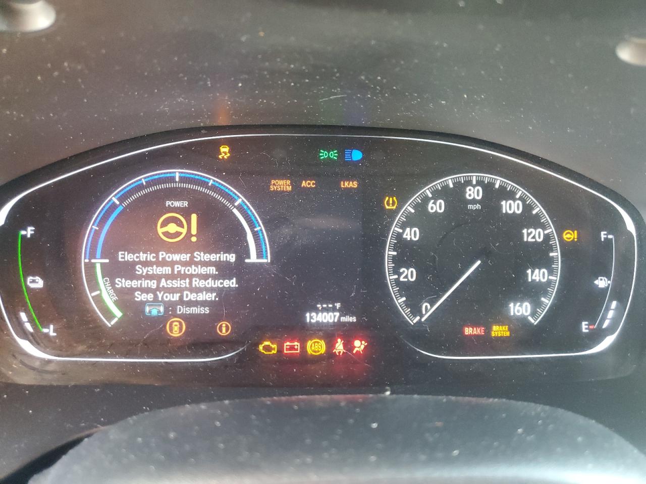 2019 Honda Insight VIN 19XZE4F59KE010667 Copart auction photo, all over damage thumbnail 9