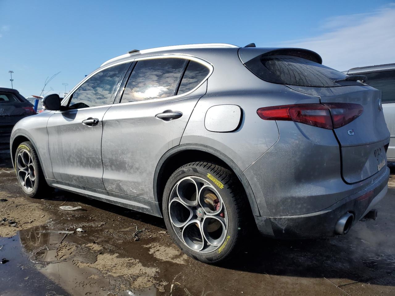 2019 Alfa Romeo Stelvio VIN ZASPAKBN1K7C52373 Copart auction photo, front end damage thumbnail 2