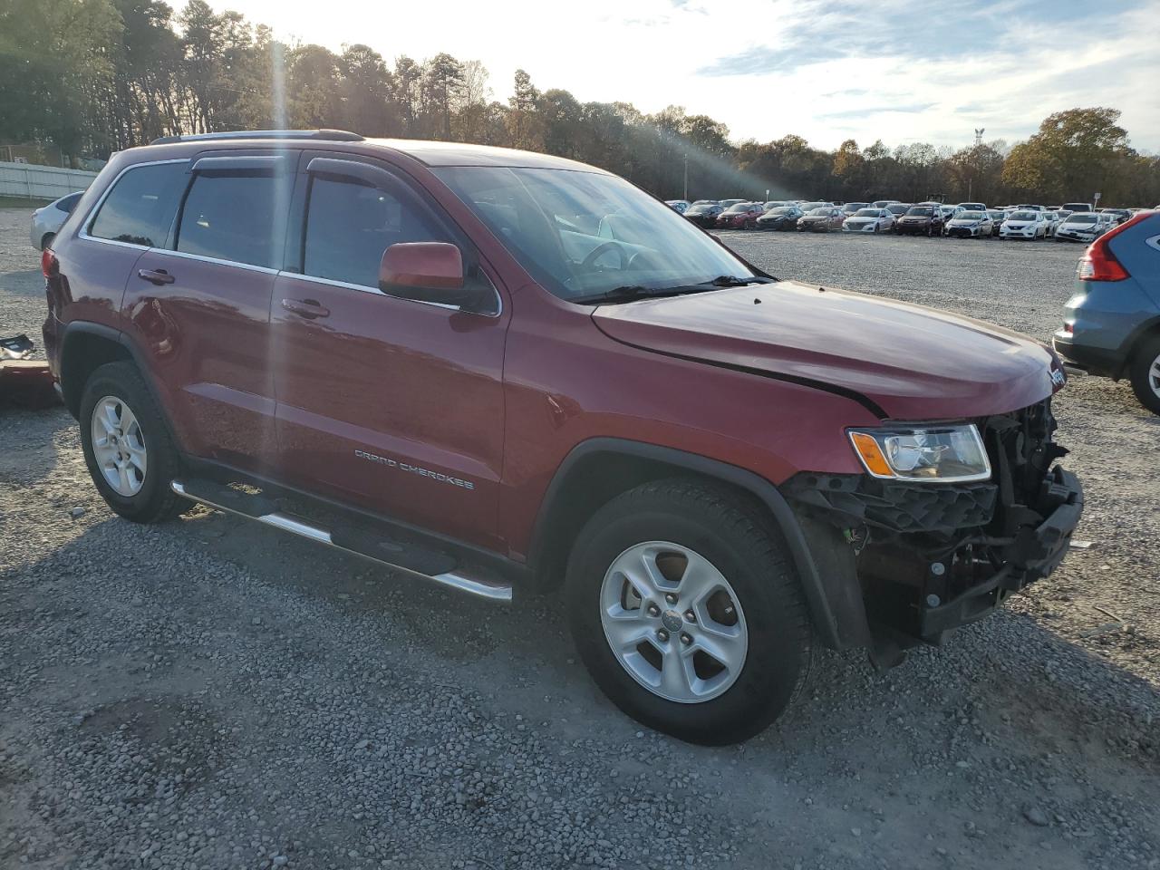 2015 Jeep Grand Cherokee VIN 1C4RJFAG4FC840759 Copart auction photo, front end damage thumbnail 4
