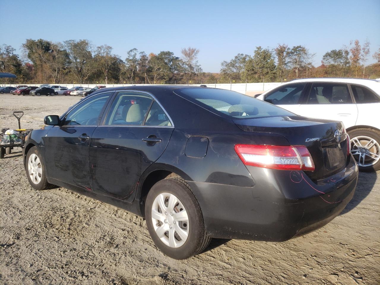 2010 Toyota Camry VIN 4T1BF3EK9AU510047 Copart auction photo, front end / side damage thumbnail 2
