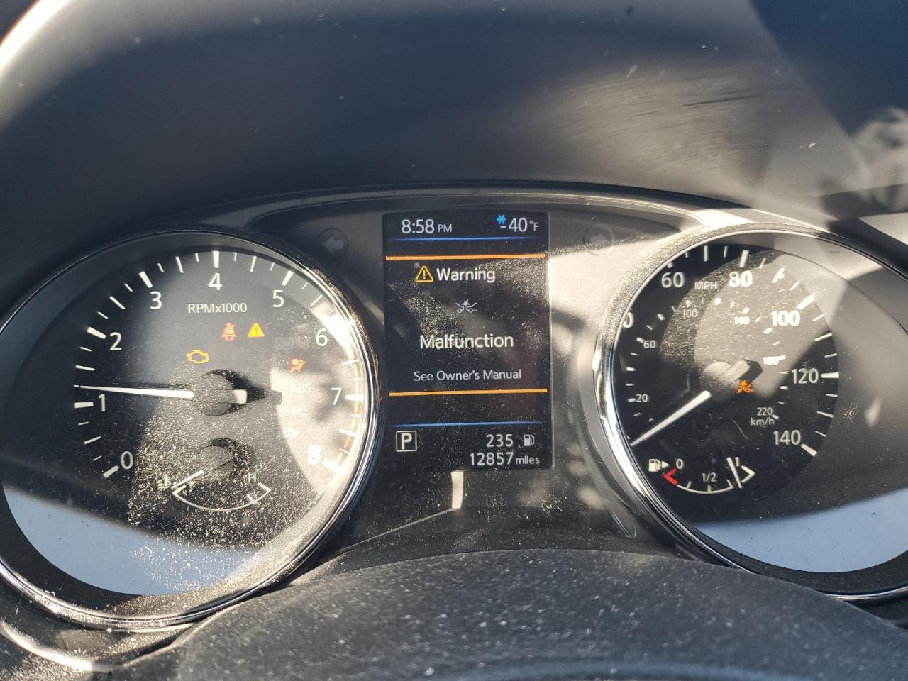 2021 Nissan Rogue VIN JN1BJ1BW9MW668074 Copart auction photo, front end damage thumbnail 9