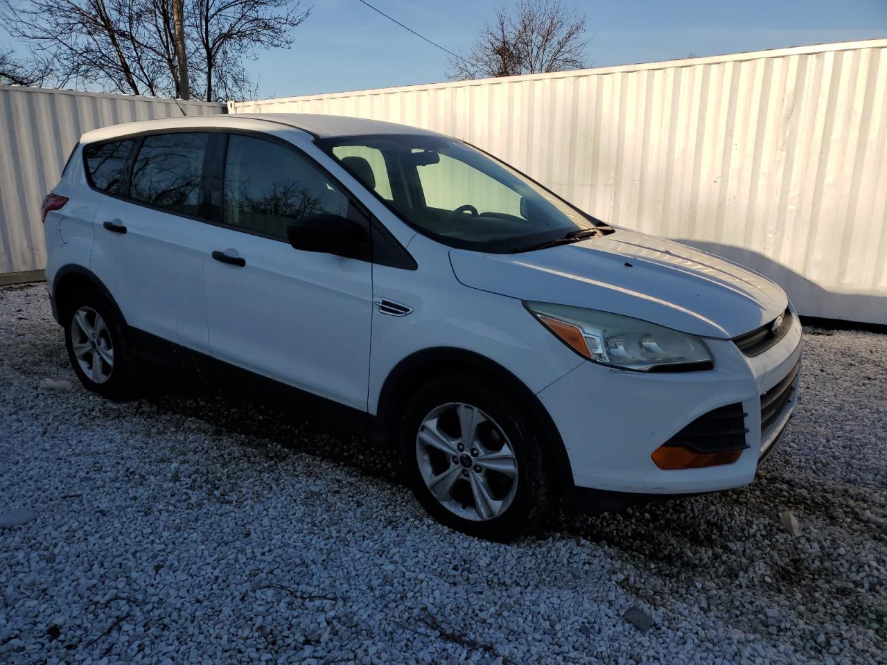2014 Ford Escape VIN 1FMCU0F77EUE55512 Copart auction photo, side damage thumbnail 4