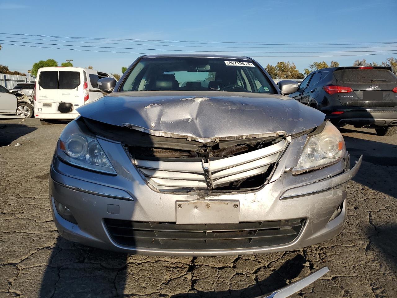 2009 Hyundai Genesis VIN KMHGC46E29U048617 Copart auction photo, front end damage thumbnail 5