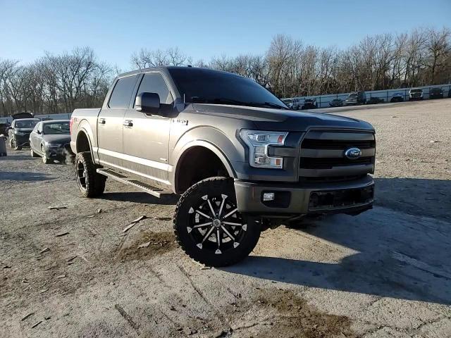 2016 Ford F-150 VIN 1FTEW1EG9GKD52976 Copart auction photo, front end / side damage thumbnail 10
