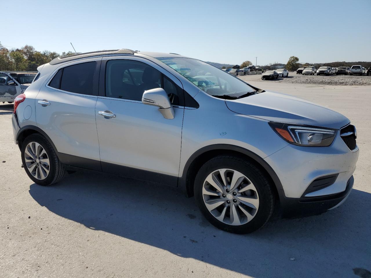 2019 Buick Encore VIN KL4CJASB8KB880722 Copart auction photo, rear end / minor dent/scratches damage thumbnail 4