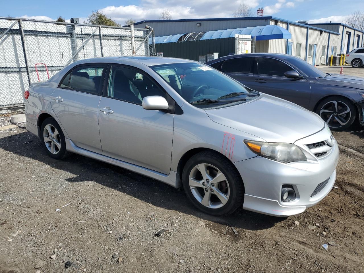 2011 Toyota Corolla VIN 2T1BU4EE6BC741142 Copart auction photo, minor dent/scratches damage thumbnail 4