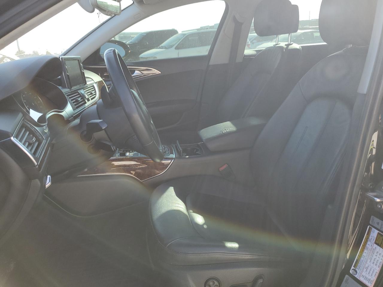 2015 Audi A6 VIN WAUGFAFC4FN030955 Copart auction photo, front end damage thumbnail 7