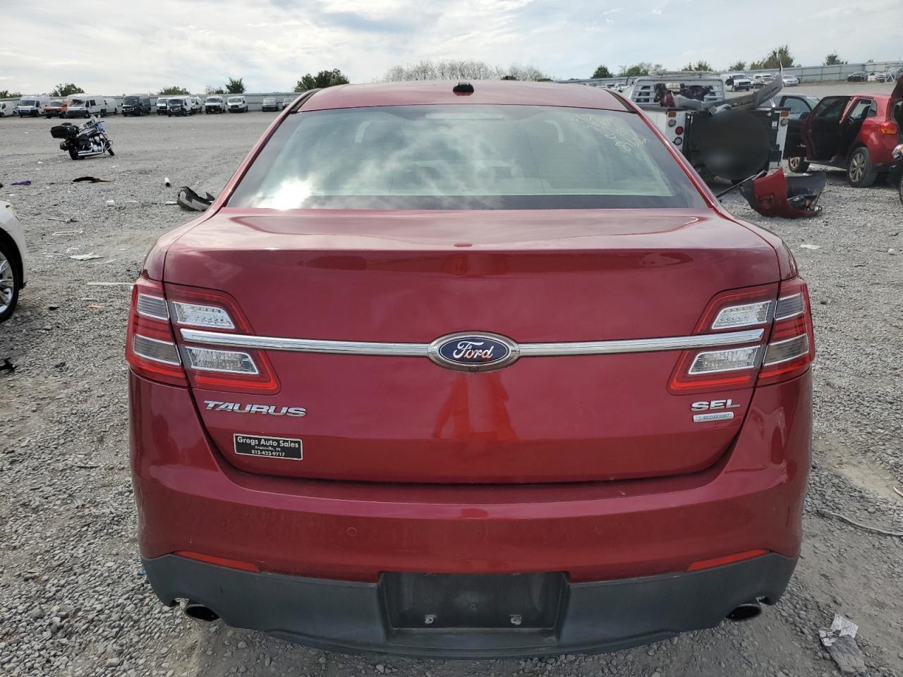 2013 Ford Taurus VIN 1FAHP2E94DG153968 Copart auction photo, front end damage thumbnail 6