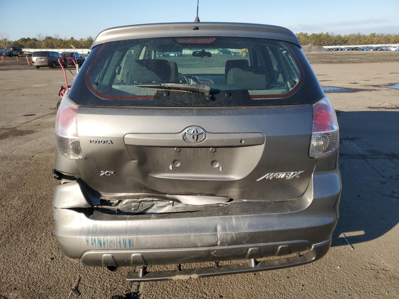 2007 Toyota Corolla VIN 2T1KR32E87C654446 Copart auction photo, front end / rear end damage thumbnail 6
