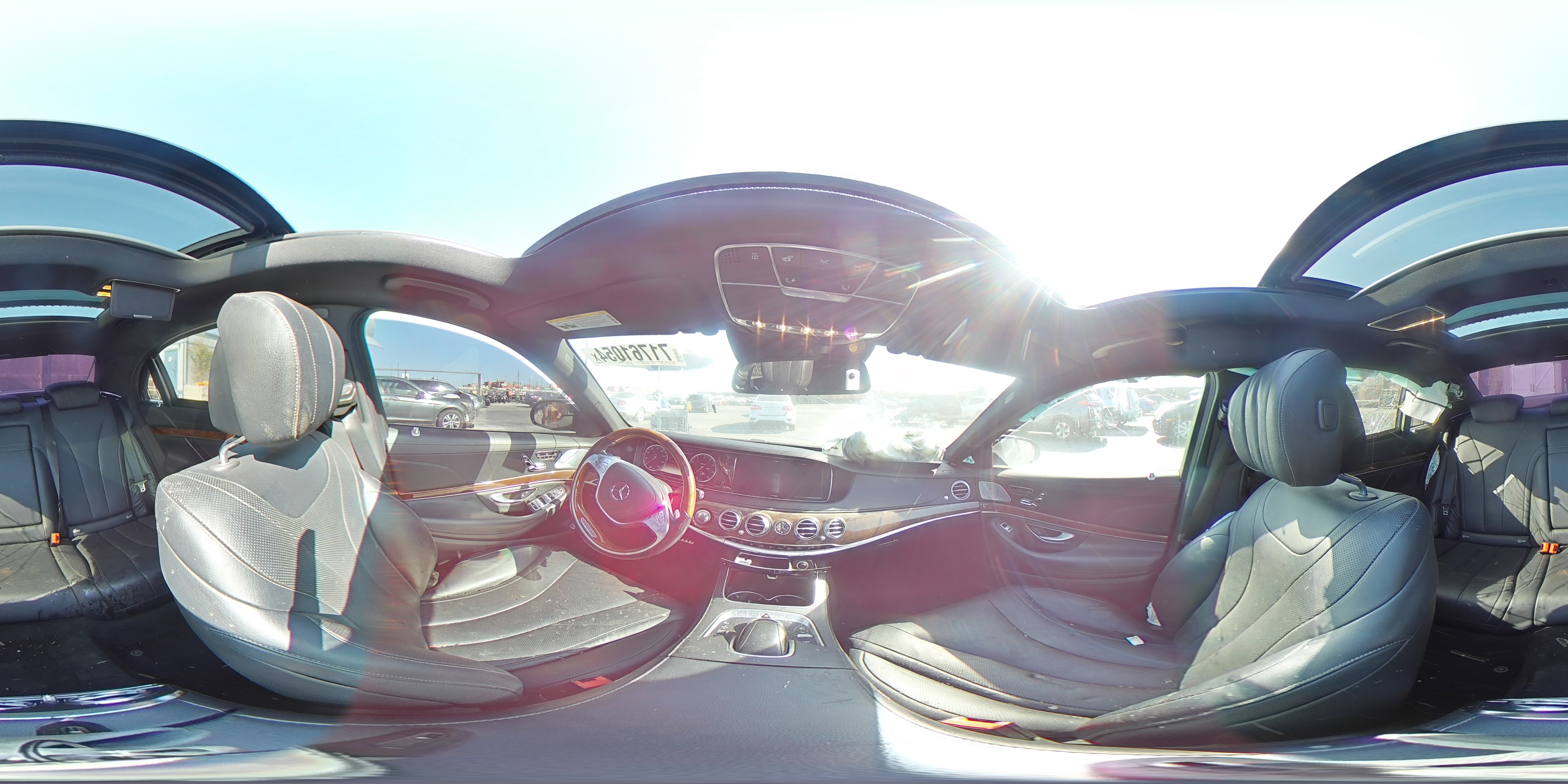 2014 Mercedes-Benz S-klasse VIN WDDUG8CB5EA049436 Copart auction photo, all over / undercarriage damage thumbnail 13