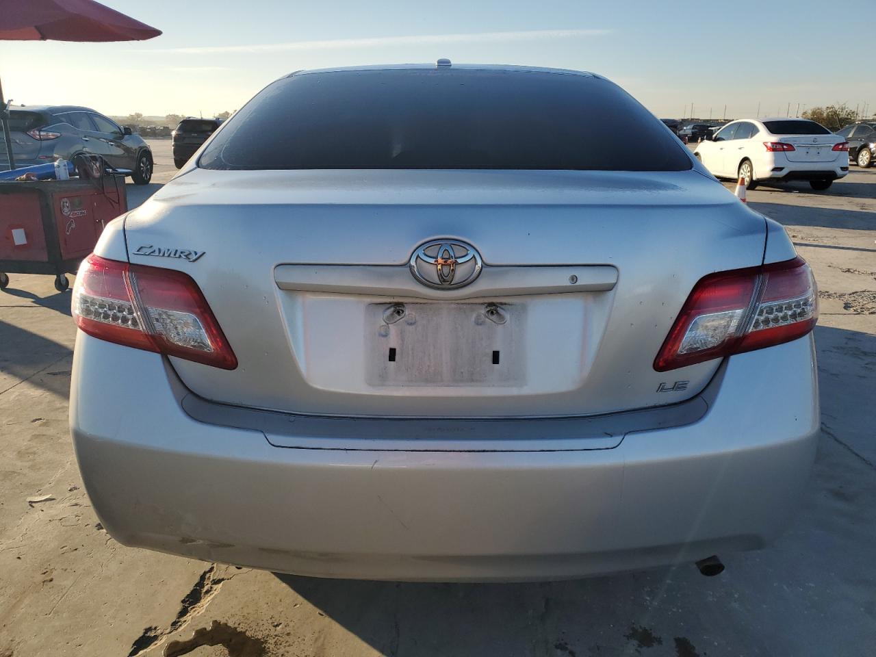 2010 Toyota Camry VIN JTNBF3EK8A3003131 Copart auction photo, front end damage thumbnail 6