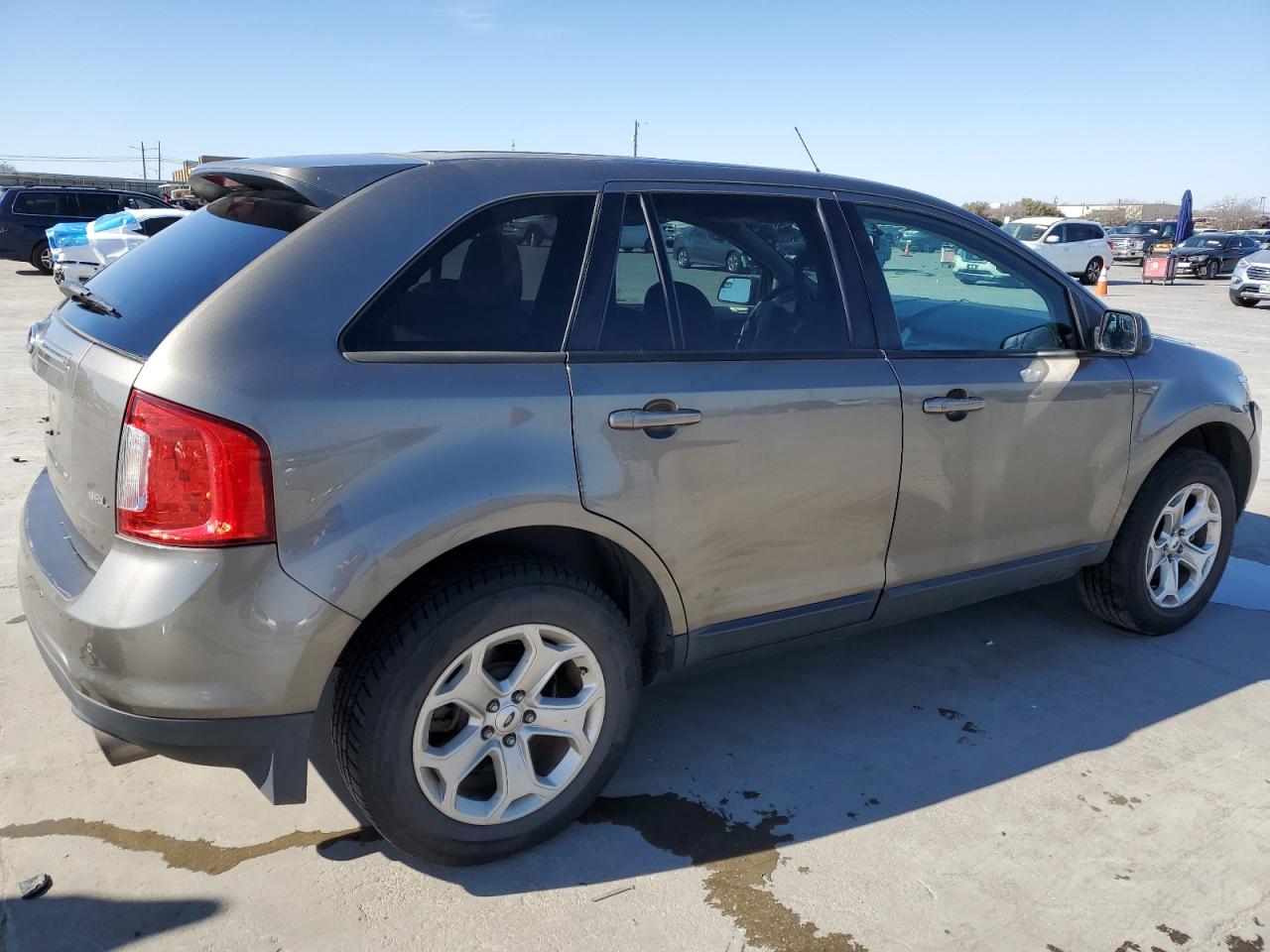 2014 Ford Edge VIN 2FMDK3JC3EBA10075 Copart auction photo, front end damage thumbnail 3