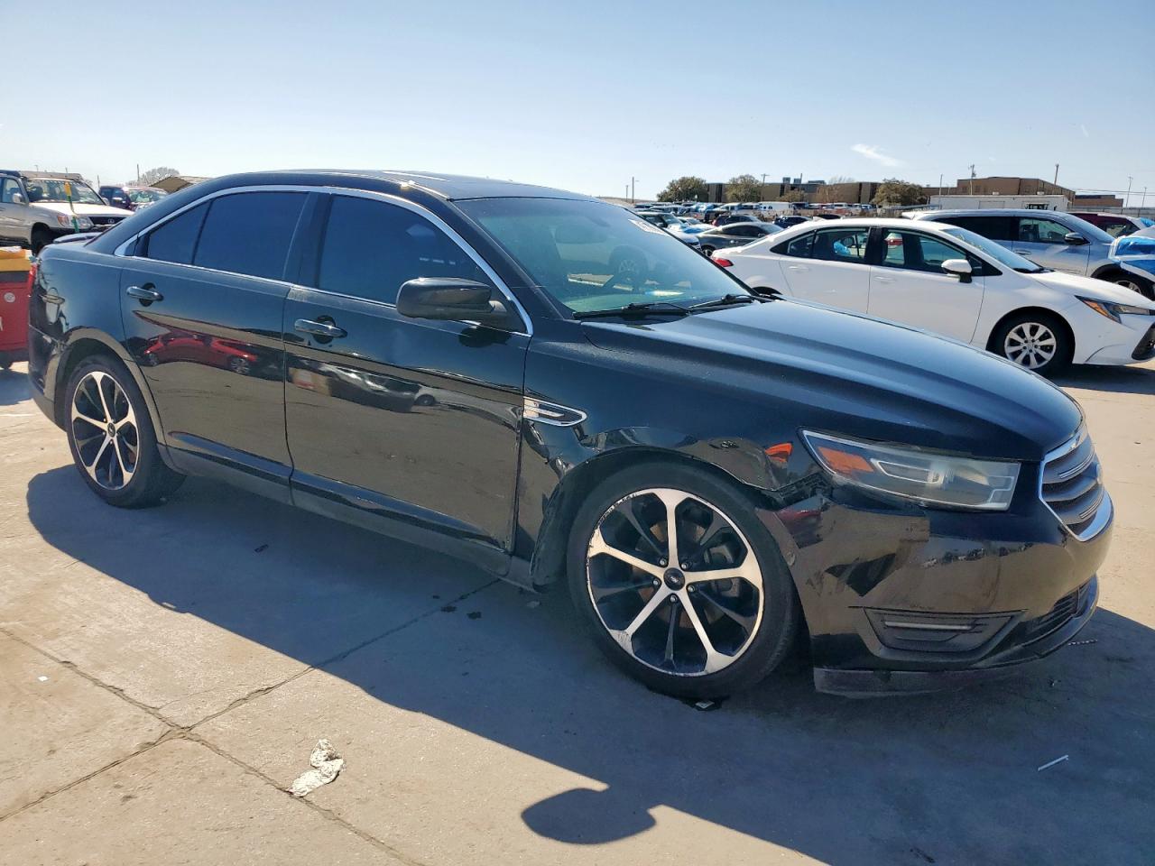 2015 Ford Taurus VIN 1FAHP2E85FG174869 Copart auction photo, front end damage thumbnail 4
