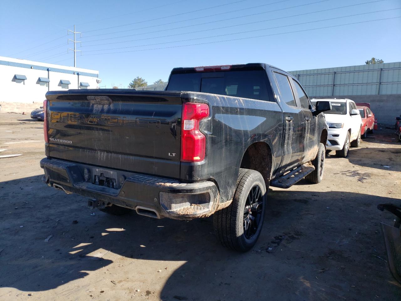 2020 Chevrolet Silverado VIN 3GCPYFED6LG107009 Copart auction photo, front end damage thumbnail 3