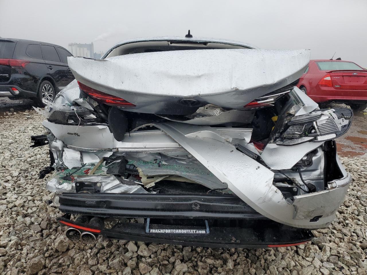 2015 Volkswagen Passat CC VIN WVWBP7AN9FE804395 Copart auction photo, rear end / front end damage thumbnail 6