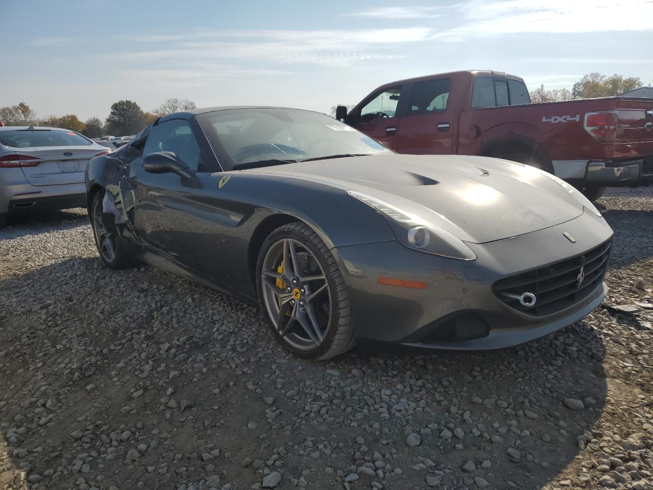 2015 Ferrari California VIN ZFF77XJA2F0211849 Copart auction photo, side damage thumbnail 4