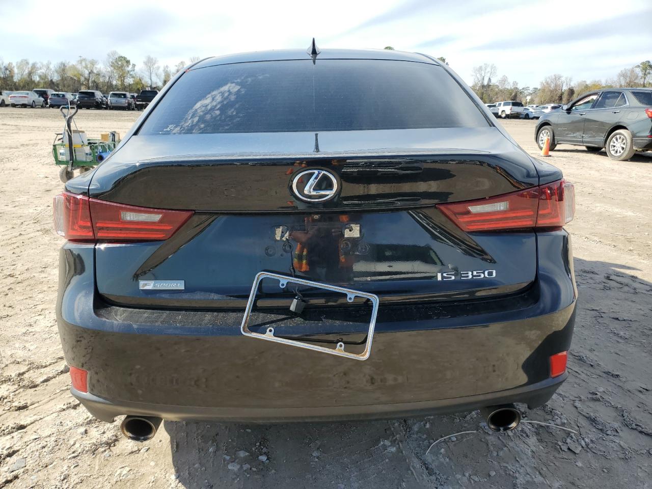 2015 Lexus IS VIN JTHBE1D25F5022016 Copart auction photo, burn - engine damage thumbnail 6