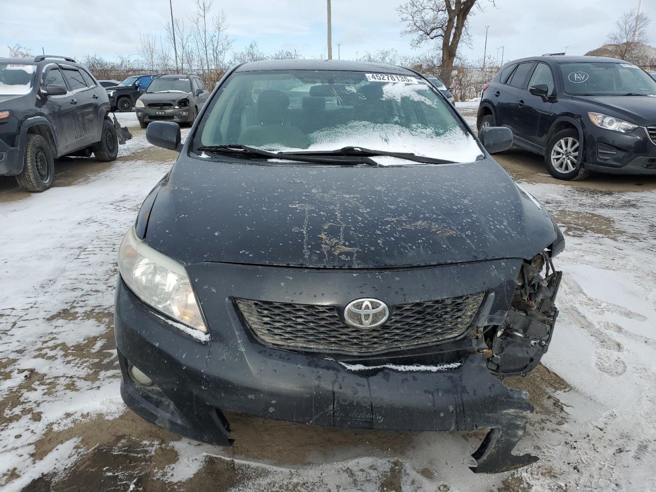 2010 Toyota Corolla VIN 2T1BU4EE2AC439829 Copart auction photo, front end damage thumbnail 5