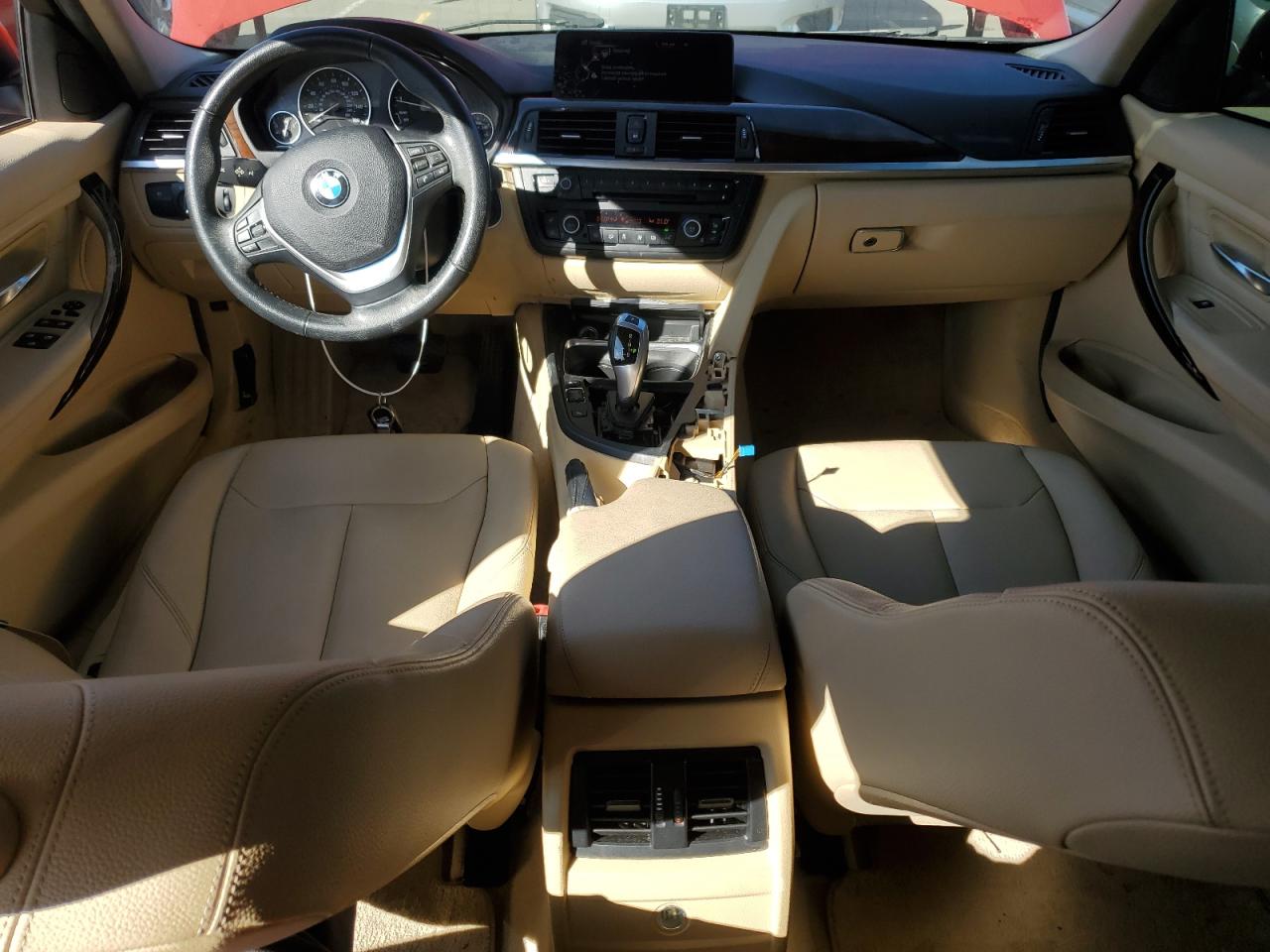 2015 BMW 3er VIN WBA3C1G51FNR50131 Copart auction photo, mechanical damage thumbnail 8