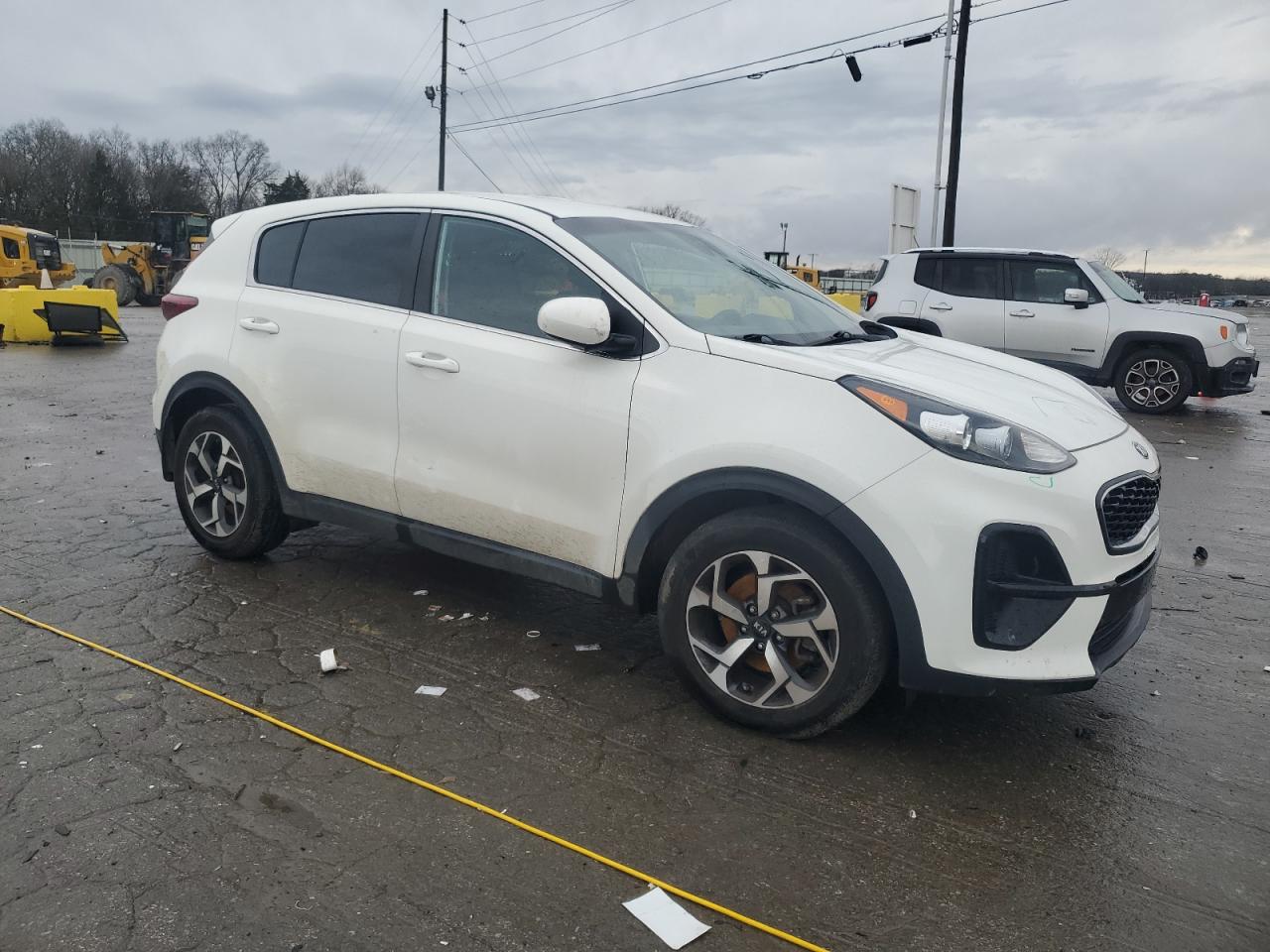 2020 KIA Sportage VIN KNDPM3AC3L7709904 Copart auction photo, all over / vandalism damage thumbnail 4