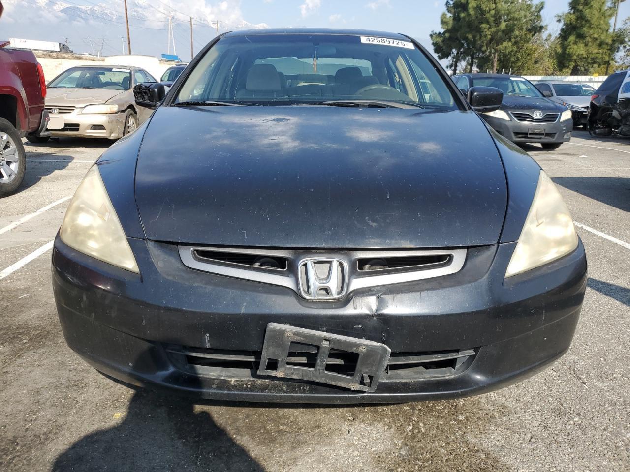 2003 Honda Accord VIN JHMCM56313C031081 Copart auction photo, rear end damage thumbnail 5