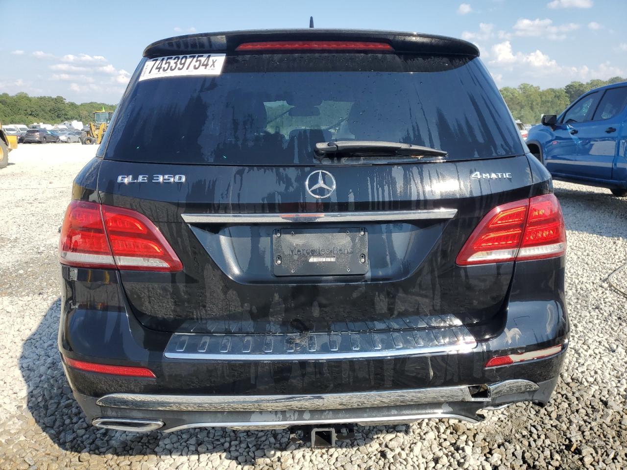 2017 Mercedes-Benz GLE VIN 4JGDA5HB9HA993713 Copart auction photo, front end / undercarriage damage thumbnail 6
