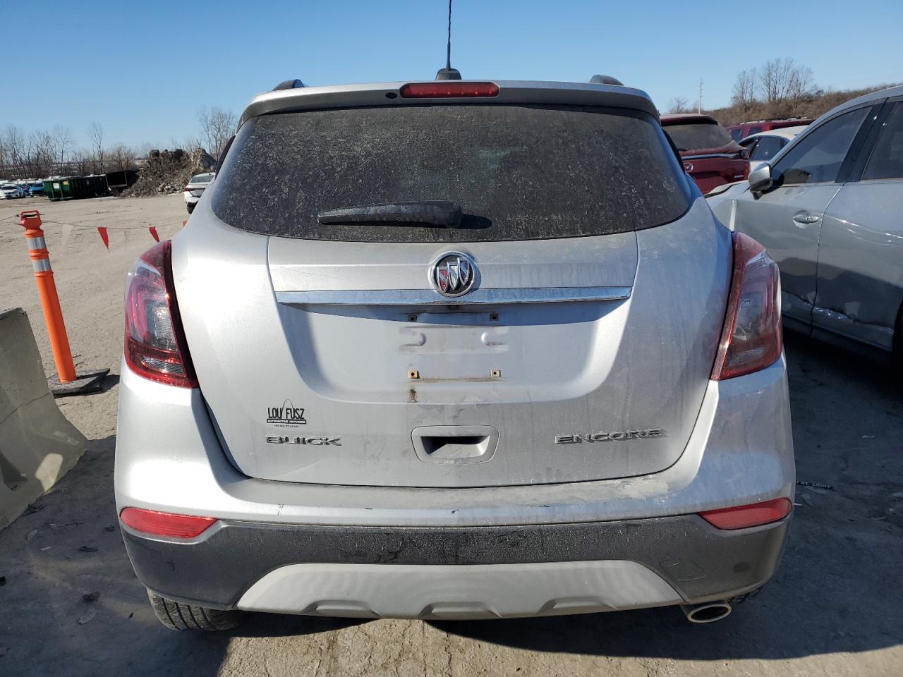 2017 Buick Encore VIN KL4CJASBXHB128819 Copart auction photo, front end / side damage thumbnail 6