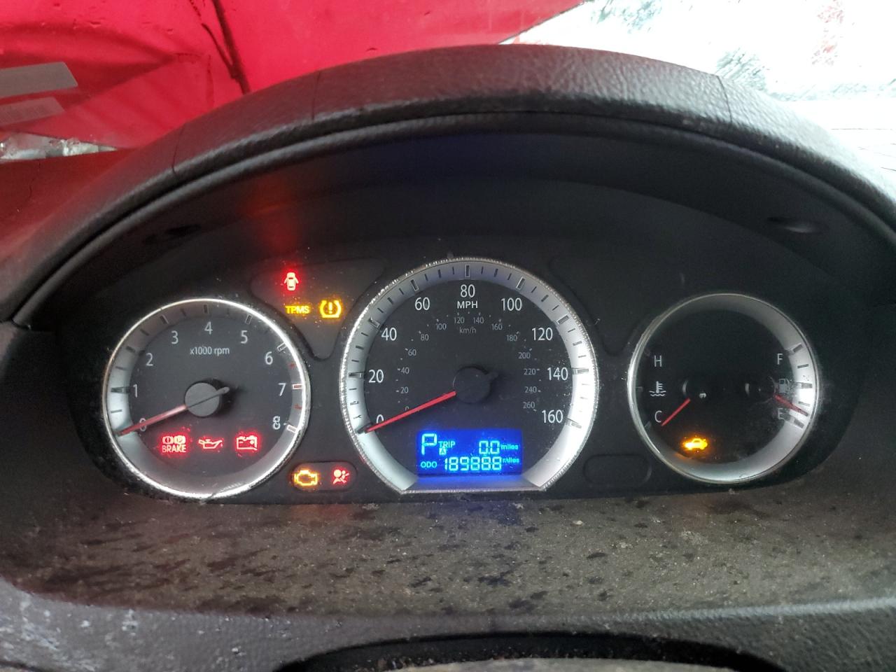 2010 Hyundai Sonata VIN 5NPET4AC8AH638921 Copart auction photo, all over damage thumbnail 9