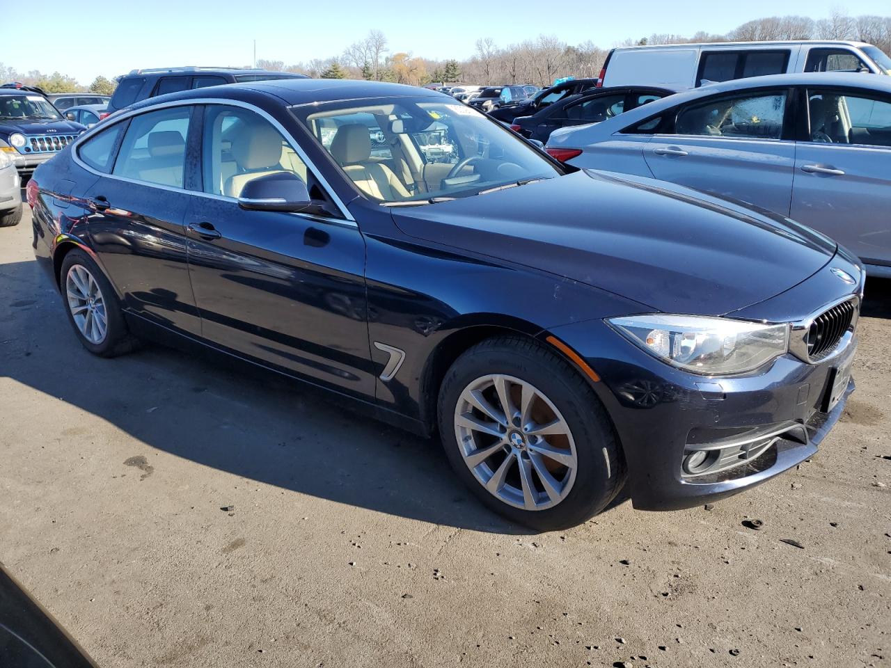 2015 BMW 3er VIN WBA3X5C58FD559789 Copart auction photo, water/flood damage thumbnail 4